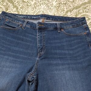 Talbots Flawless Straight Crop Jeans in Blue